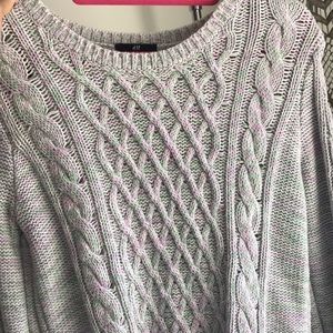 H&M  multi color long sleeve sweater (M)